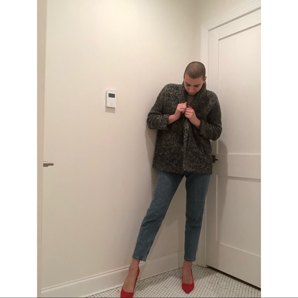 Grey Sweater Jacket - Picture 3 of 3